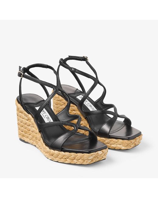 Jimmy Choo Metallic Ayla 85