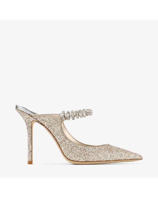 Jimmy Choo Metallic Bing 100