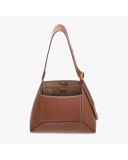 Jimmy Choo Brown Diamond Hobo M