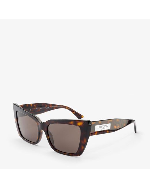 Jimmy Choo Brown Evadine