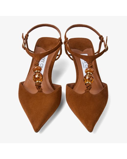 Jimmy Choo Brown Lauri 50