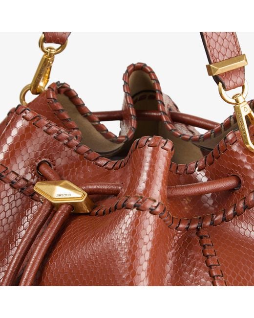 Jimmy Choo Brown Cinch Medium