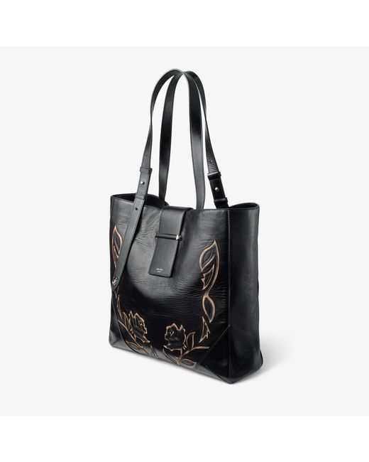 Jimmy Choo Black Bar Vertical Tote Medium for men