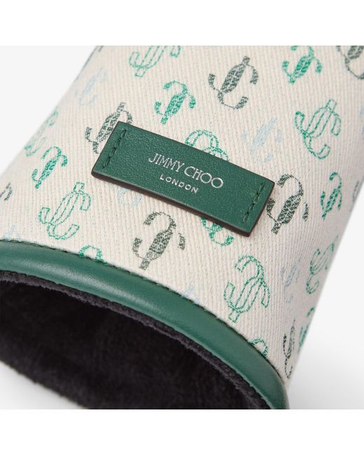 Jimmy Choo Green Malbon 2.0 Head Cover Small for men