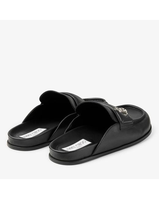 Jimmy Choo Black Milo Mule for men