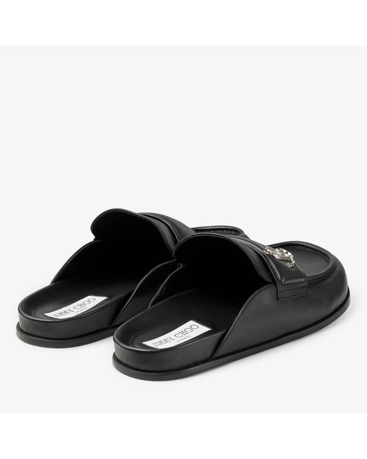 Jimmy Choo Black Milo Mule for men