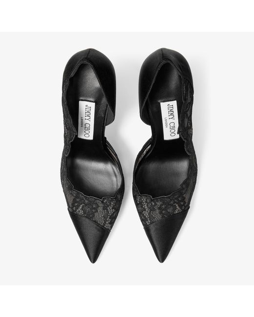 Jimmy Choo Black Brigitte 100