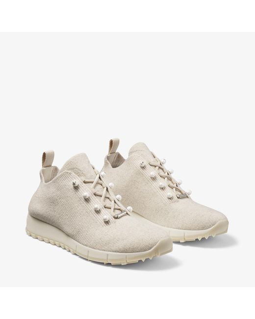 Jimmy Choo Natural Sneakers Veles
