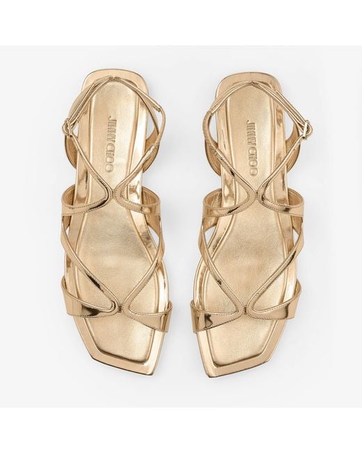Jimmy Choo Natural Ayla Flat