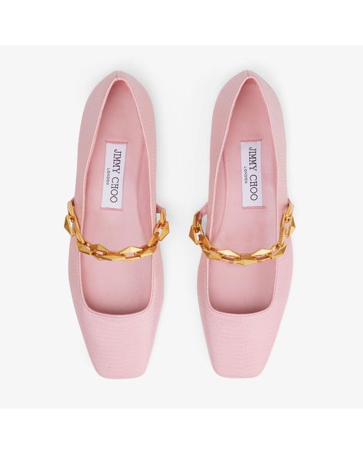 Jimmy Choo Pink Diamond tilda flat