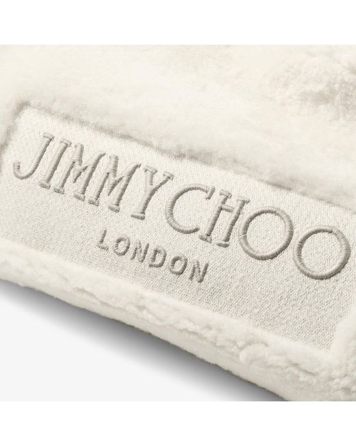 Jimmy Choo Natural Drawstring Tote Medium