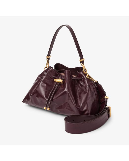 Jimmy Choo Purple Cinch Medium
