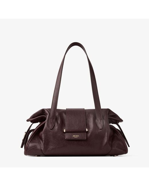 Jimmy Choo Brown Bar Holdall Medium