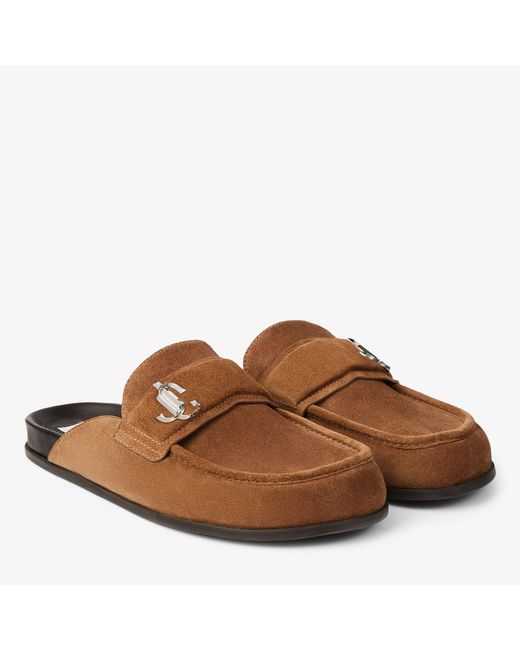 Jimmy Choo Brown Milo Mule for men