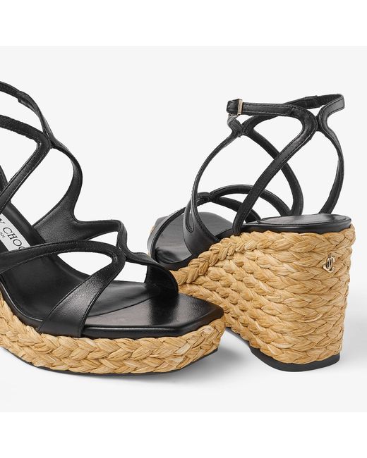 Jimmy Choo Metallic Ayla 85
