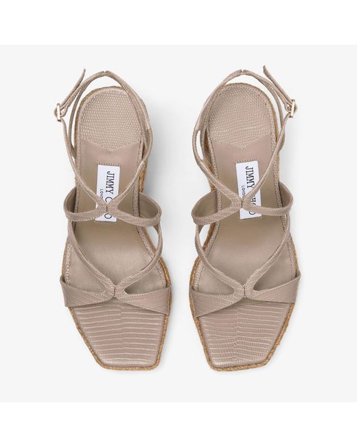 Jimmy Choo Metallic Ayla 110