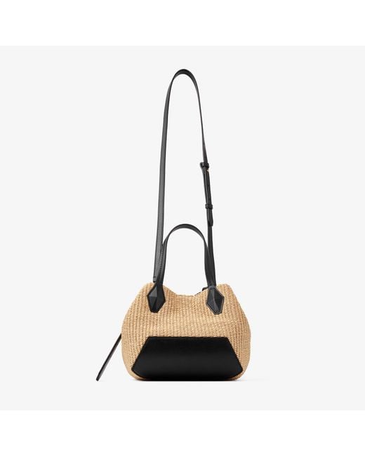 Diamond Tote Small Jimmy Choo en coloris Black