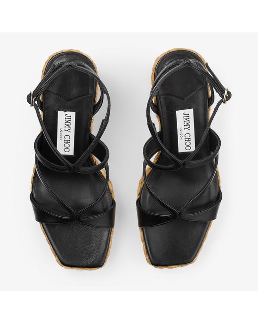 Jimmy Choo Metallic Ayla 85