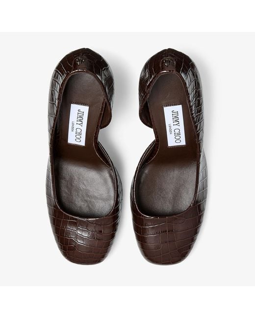 Jimmy Choo Brown Farren 85