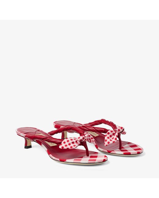 Jimmy Choo Red Liss 35