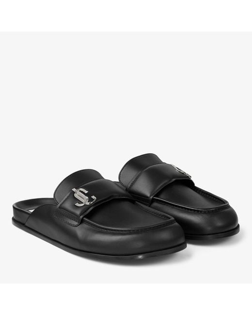 Jimmy Choo Black Milo Mule for men