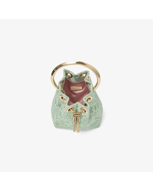 Jimmy Choo Green Micro Bon Bon