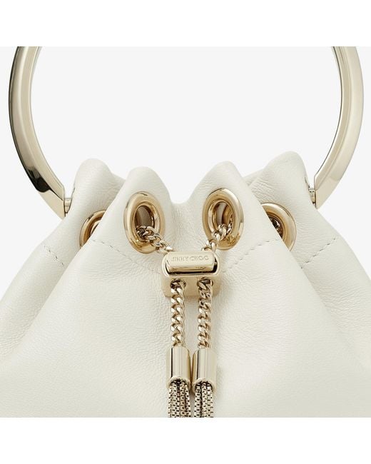 Jimmy Choo Metallic Micro Bon Bon