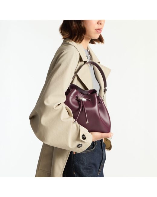 Jimmy Choo Purple Cinch Medium