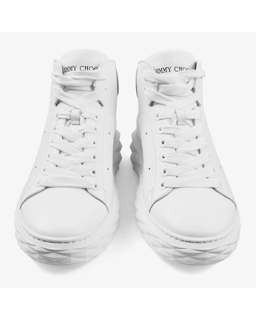 Jimmy Choo White Diamond Maxi High Top M for men