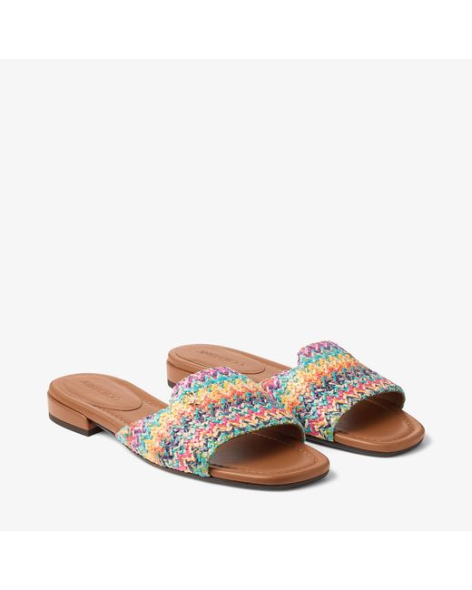 Jimmy Choo Brown Dina Flat