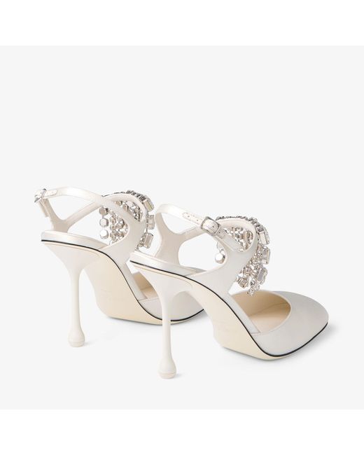 Jimmy Choo White Verity 95