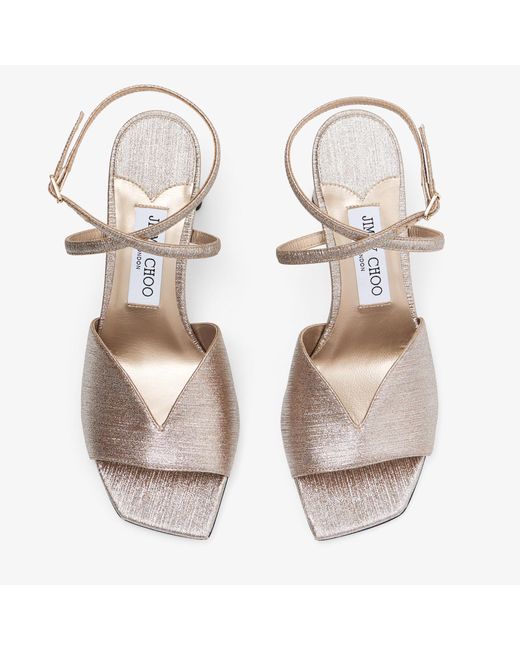 Jimmy Choo Metallic Karli 75
