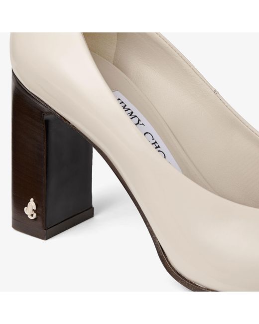 Jimmy Choo White Eyla 85