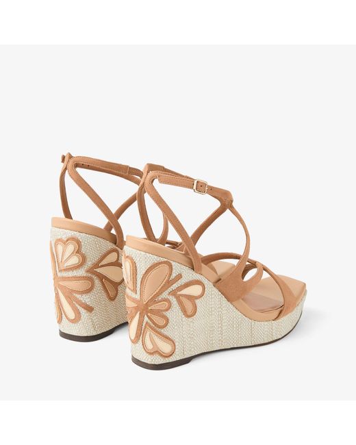 Jimmy Choo Metallic Ayla 110