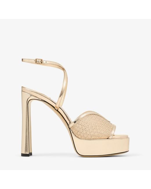 Jimmy Choo Natural Karli Platform 125