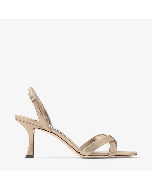 Jimmy Choo Metallic Elsy 70