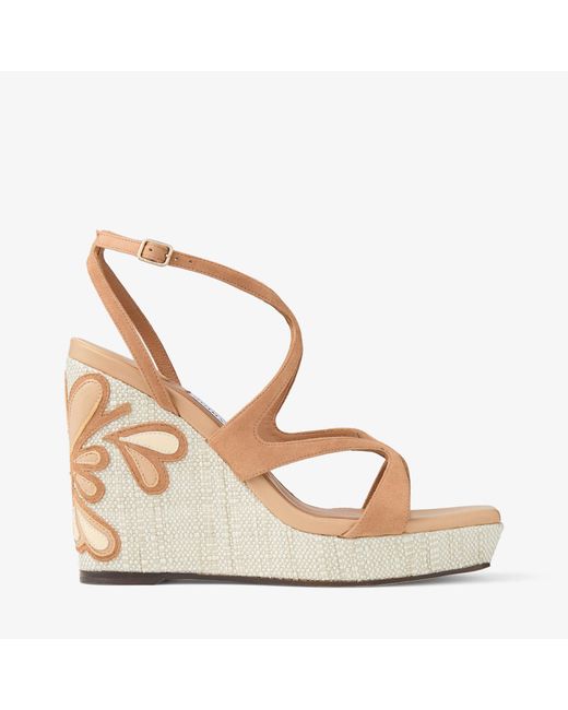 Jimmy Choo Metallic Ayla 110