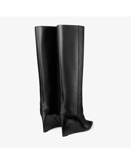 Jimmy Choo Black Blake Knee Boot 85