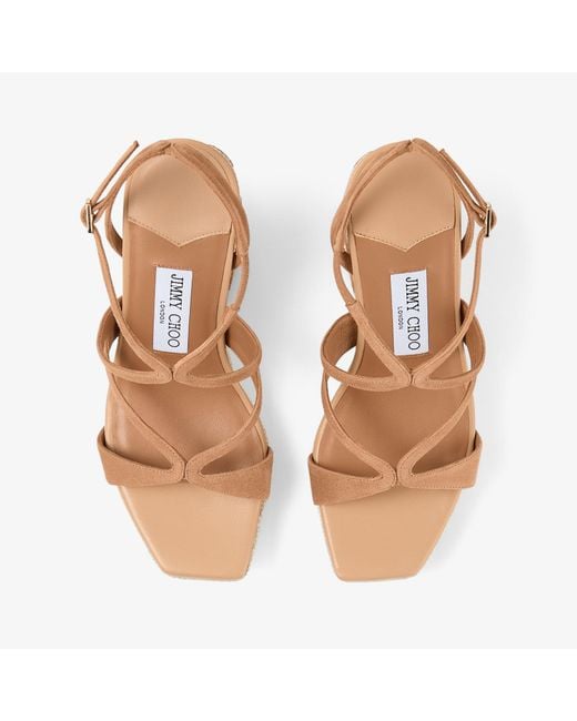Jimmy Choo Metallic Ayla 110
