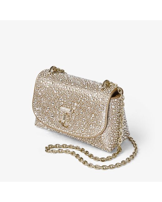 Jimmy Choo Gray Curve Crossbody Small