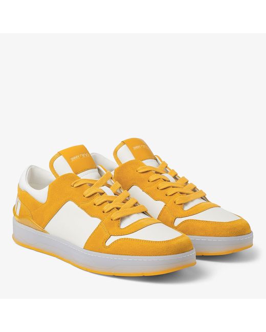 Jimmy Choo Yellow Florent Low-top Sneakers for men