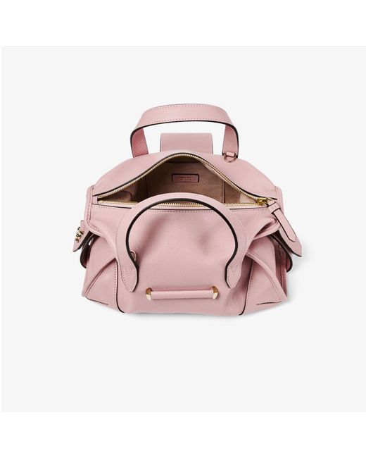 Jimmy Choo Pink Bar Holdall Small