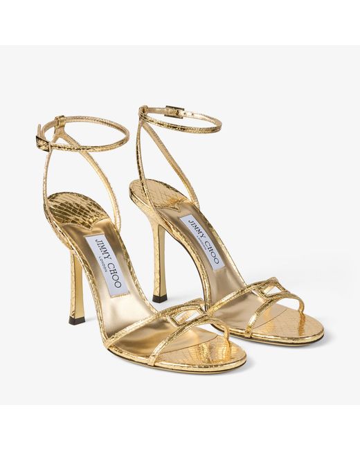 Jimmy Choo Metallic Leo 100