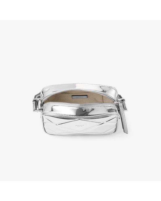 Jimmy Choo Metallic Box Camera Small for men