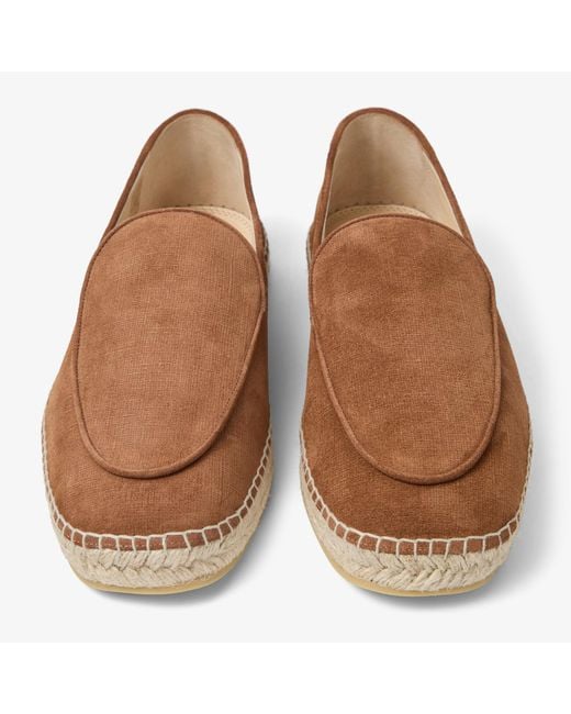 Jimmy Choo Brown Shenton Espadrille for men