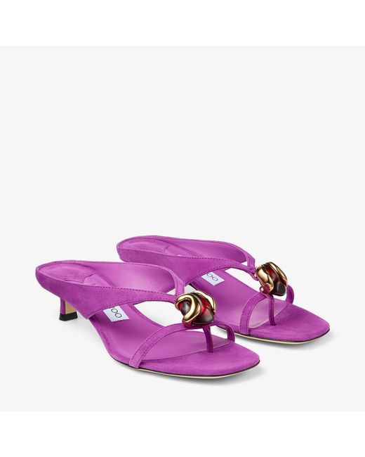 Jimmy Choo Pink Emeri Stone 35
