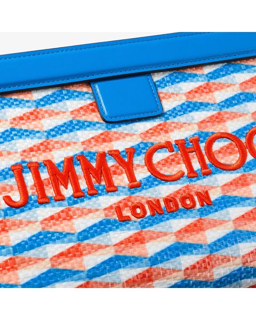 Jimmy Choo Blue Avenue pouch