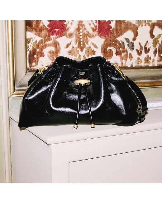 Jimmy Choo Black Cinch Medium