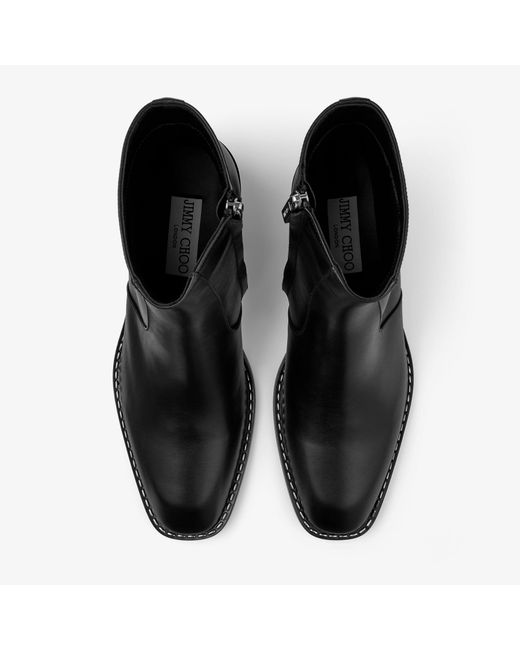 Jimmy Choo Black Wilder Boot for men