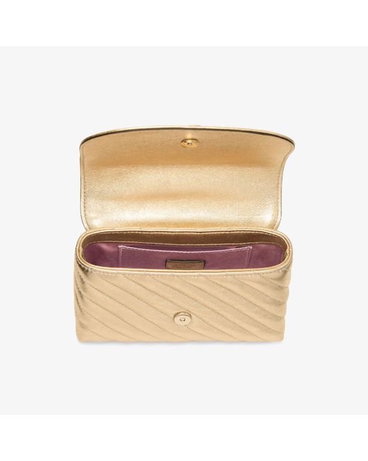Jimmy Choo Metallic Curve Cross Body Small